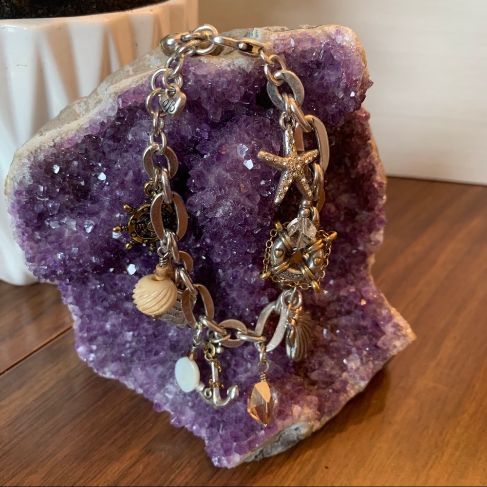 BRIGHTON | Silver & Gold Seascape Bracelet